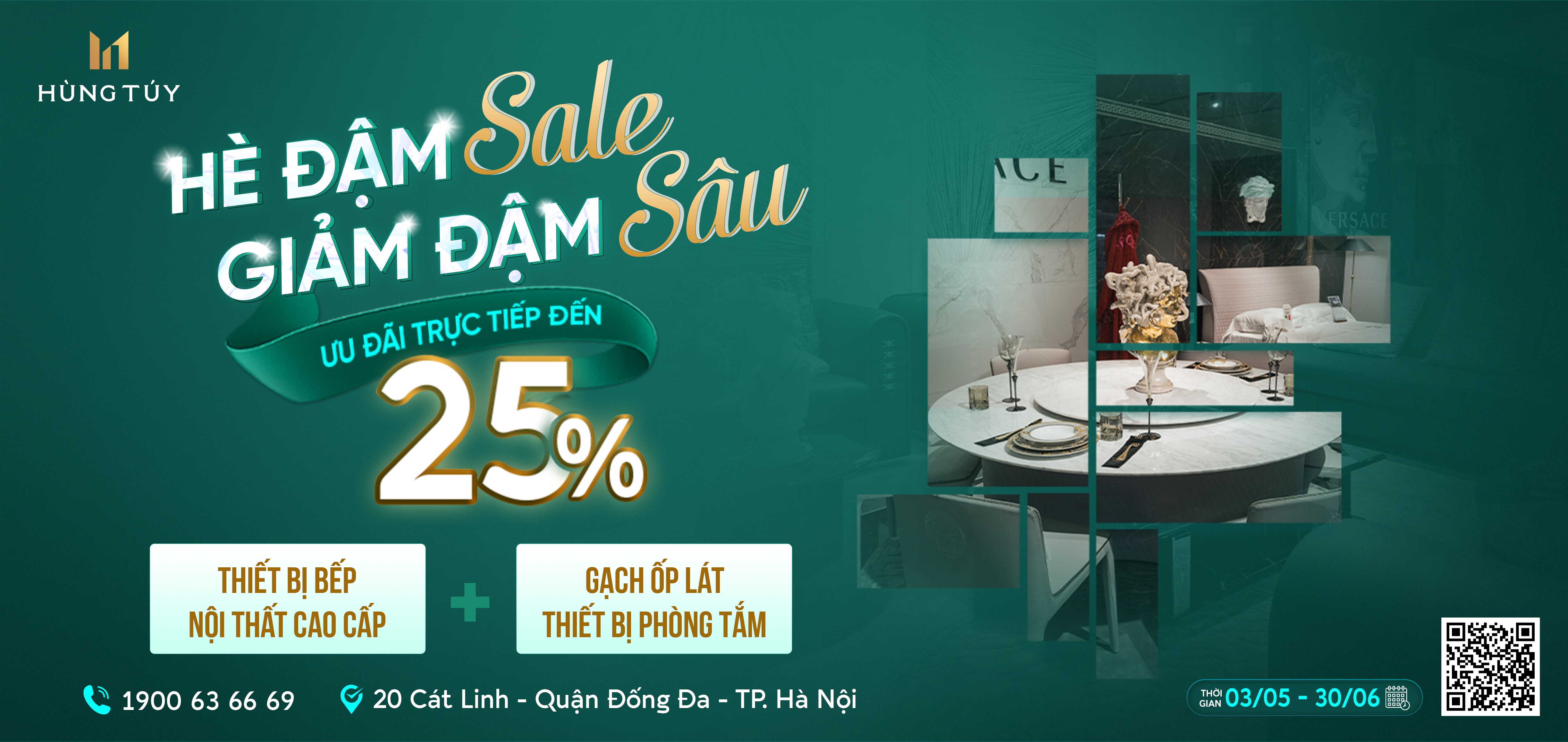 Showroom Hùng Túy ưu đãi lên đến 25% chào hè - 1