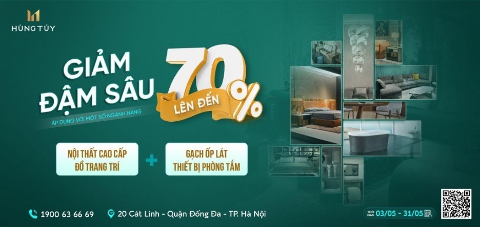 Showroom Hùng Túy ưu đãi lên đến 25% chào hè - 2